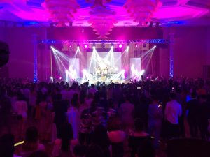 pemasangan lighting event indoor